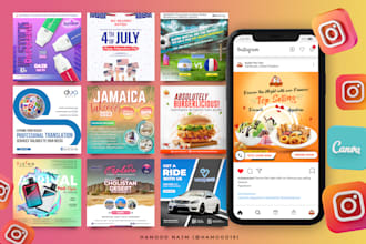 design professional canva instagram post templates