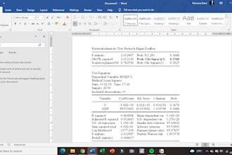 do excellent statistic analysis using stata eviews spss