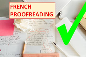 proofread your french text