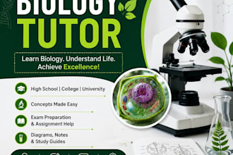 be your tutor in biology, genetics and agriculture