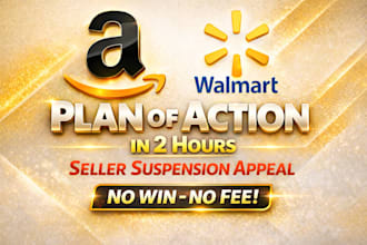write unique walmart amazon plan of action appeal for suspended seller account