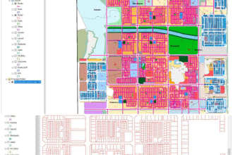 use arcgis, qgis for digitizing images for gis mapping