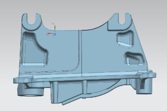 cad modal of 3d scan data