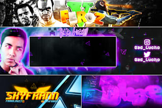 design a professional custom banner
