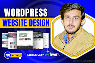 develop wordpress website design and responsive web design