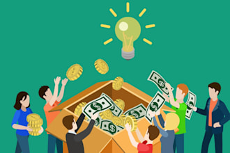 do viral promotion for gofundme, kickstater indiegogo crowdfunding campaign