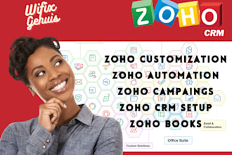 do zoho crm, zoho book customization, zoho automation,
