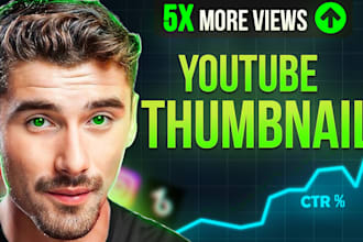 design viral youtube thumbnails to maximize CTR and subscribers