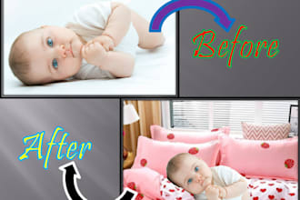 do your photo removal background colour change