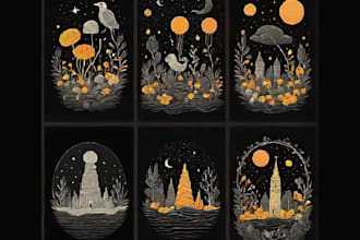 design unique art illustrations