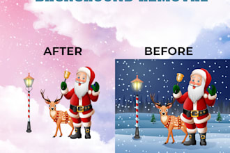 do clean and clear photo background removal