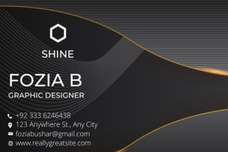 design unique, attractive business cards