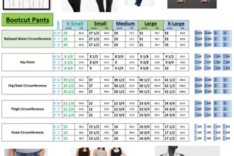 clothing sewing patterns size charts and tech packs with grading