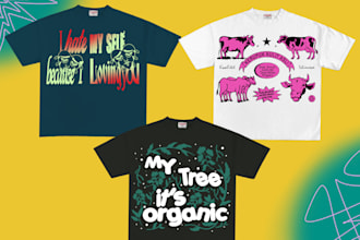 create design typographic edgy streetwear