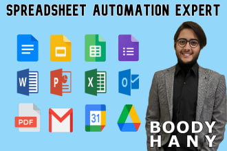 do excel automation, google sheets, apps script,  vba, formula, macro