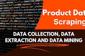 scrape amazon ebay product data or website in expert way