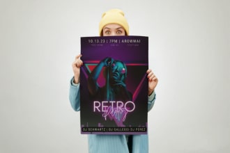 design your creative flyer, bifold, trifold,brochure,poster