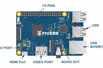 develop custom raspberry pi and arduino projects