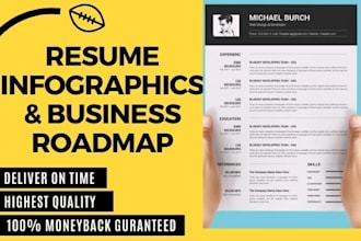 make a professional resume and resume infographics