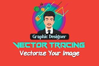do vector tracing, vectorize image and vector logo