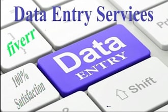 do data entry for you