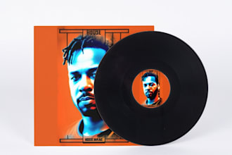 professionally design your album cover art or music artwork