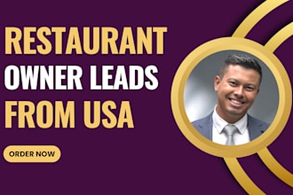 find linkedin restaurant owner leads to grow your business