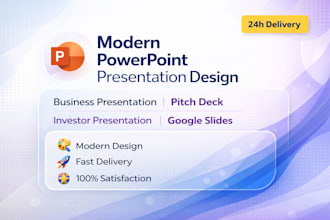 design a professional powerpoint presentation
