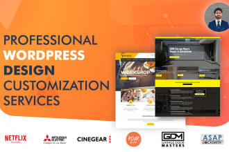 develop,design,fix,customize ecommerce responsive wordpress website,theme,plugin