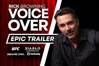 record an epic movie trailer voiceover