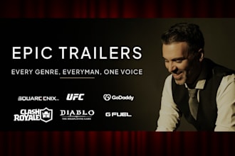 record an epic movie trailer voiceover