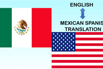 translate from english to mexican spanish or vice versa
