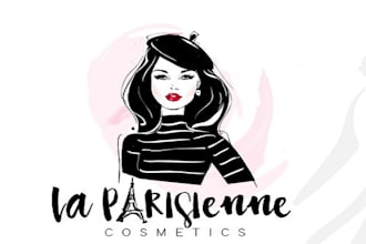 design beauty cosmetic skincare logo