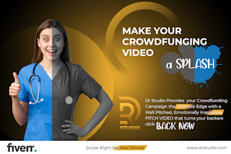 create a crowdfunding  kickstarter, indiegogo video that sells