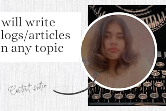 write content for blog and website posts