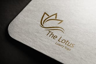 design minimalist  unique luxury gold logo