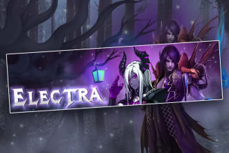 design amazing gaming banner