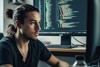 be your front end developer for web and mobile development