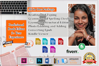 edit your ebook or manuscript and redesign it perfection