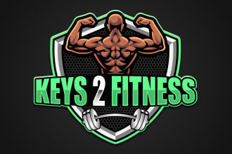 design gym, fitness, sports and health logo