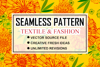 clothing, floral, fabric, seamless textile print repeat pattern design