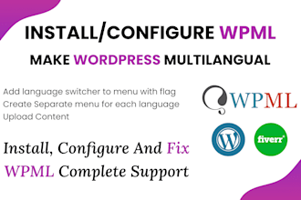configure wpml multilingual wordpress website properly