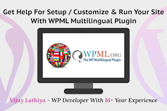 configure wordpress site multilingual using wpml plugin