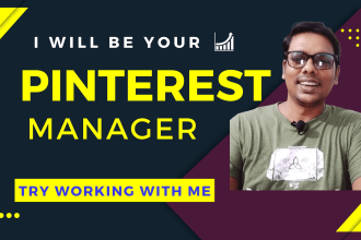 be your professional pinterest marketing manager