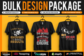 do custom bulk t shirt design for your business in 16 hours
