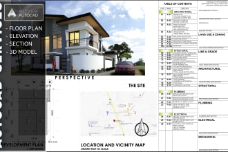 make architectural drawings in autocad 2d