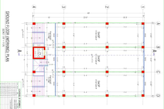 create an architectural working drawing and civil drawings in autocad