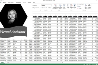 enter and validate all data needed