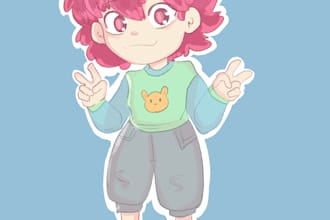 draw cute chibi portraits of your character or avatar