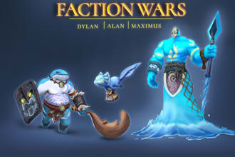 create 2d character design, concept art for game , nft